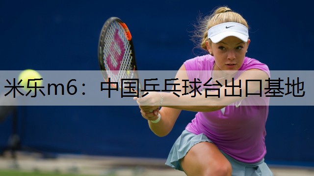 <strong>米乐m6：中国乒乓球台出口基地</strong>