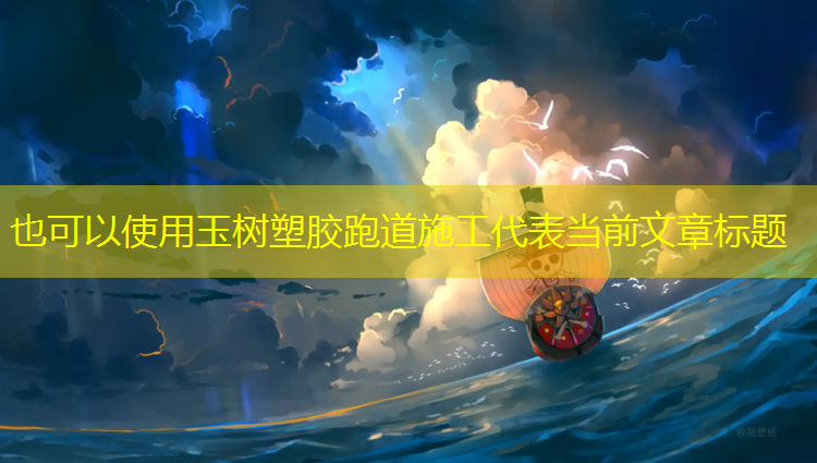 玉树塑胶跑道施工